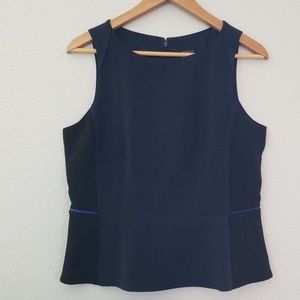 Ann Taylor Navy Professional Tank